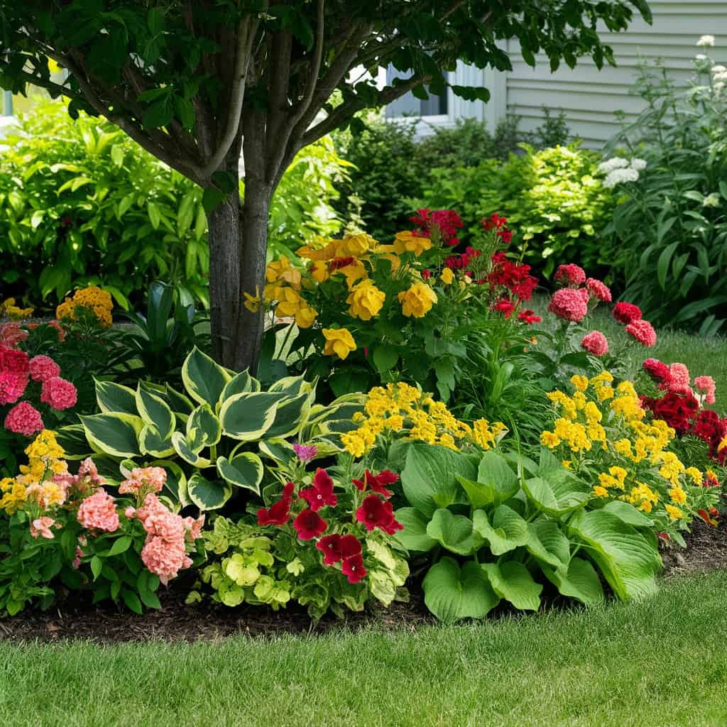 2. plant a flower bed