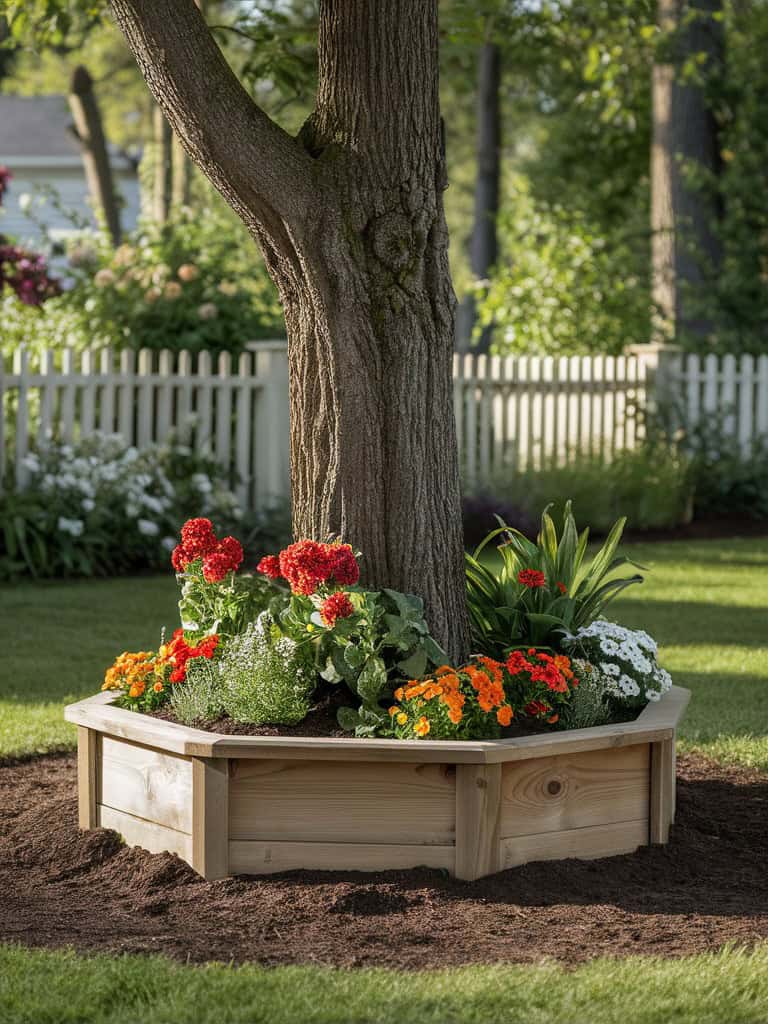 6. build a raised planter bed