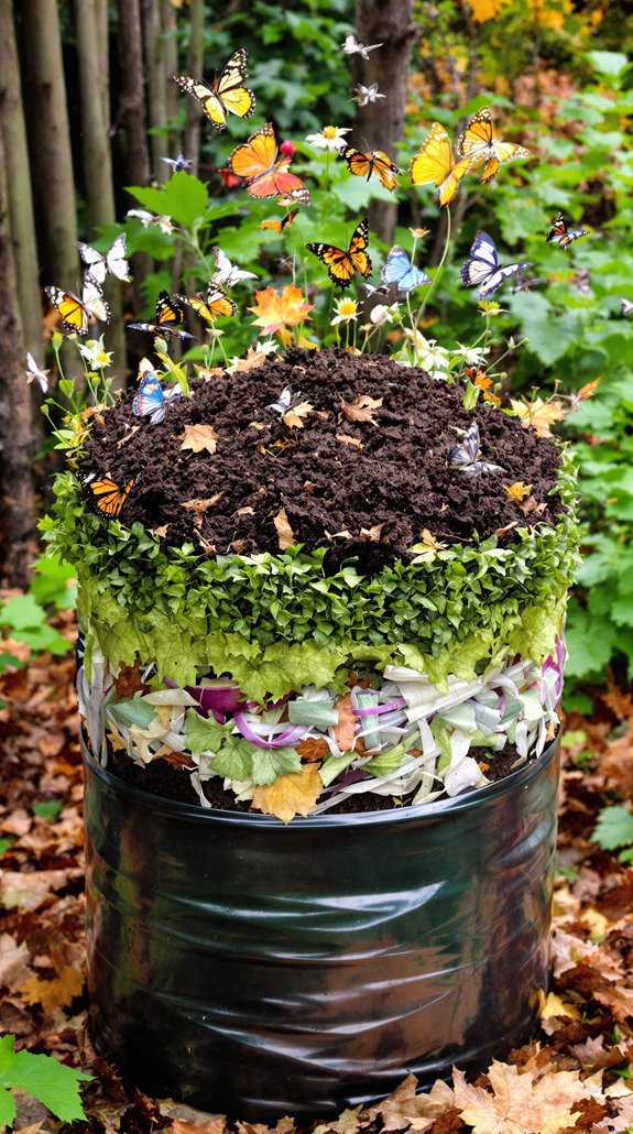 fast organic waste decomposition