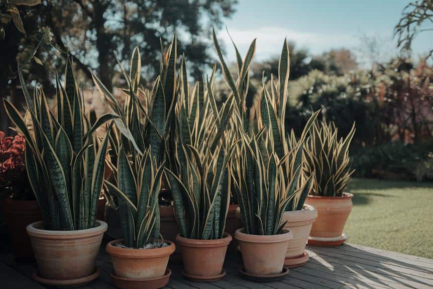 low maintenance snake plant gardening