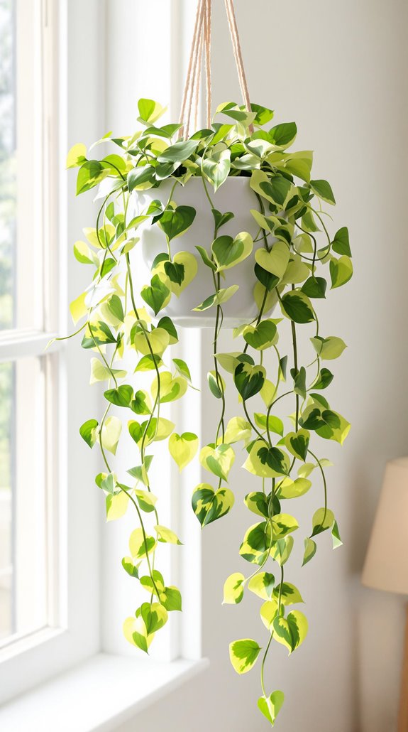 lush trailing resilient houseplant