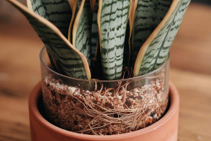 minimal soil requirements for snake plants