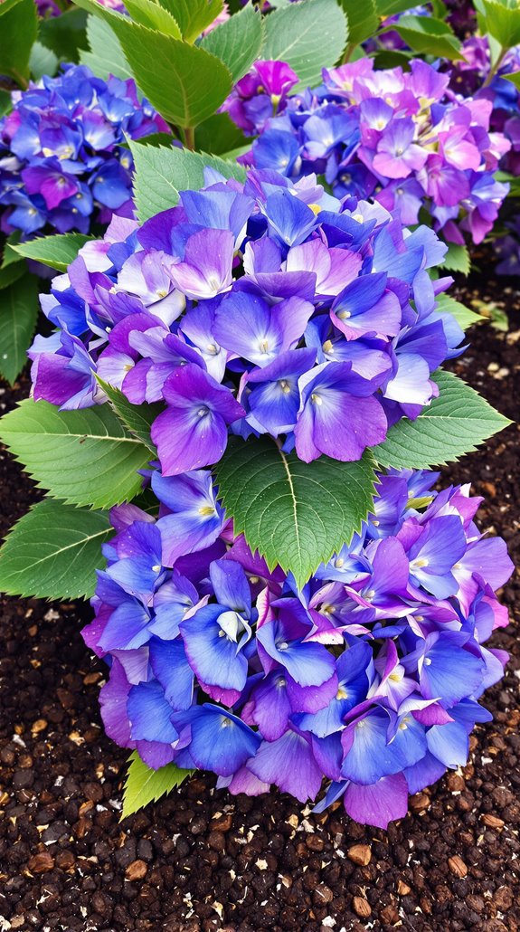 nurturing plants with coffee grounds