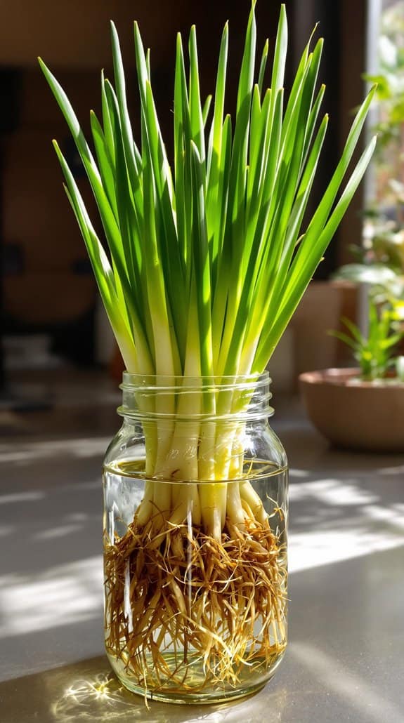 ongoing vegetable regeneration experiment