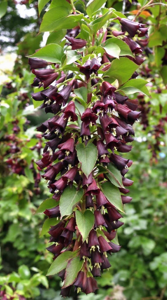 ornamental flowering tropical plant