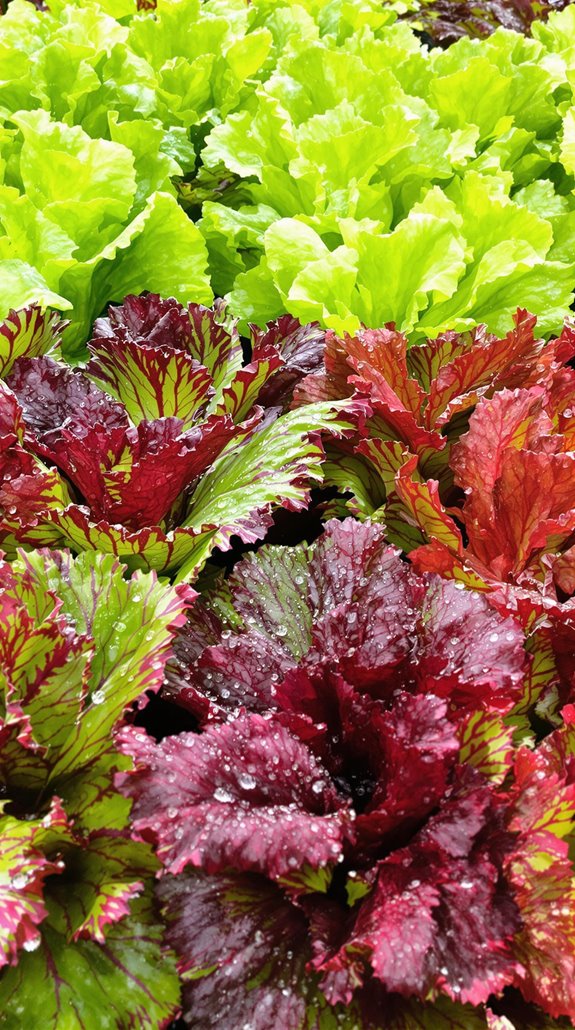 rapid lettuce growth varieties