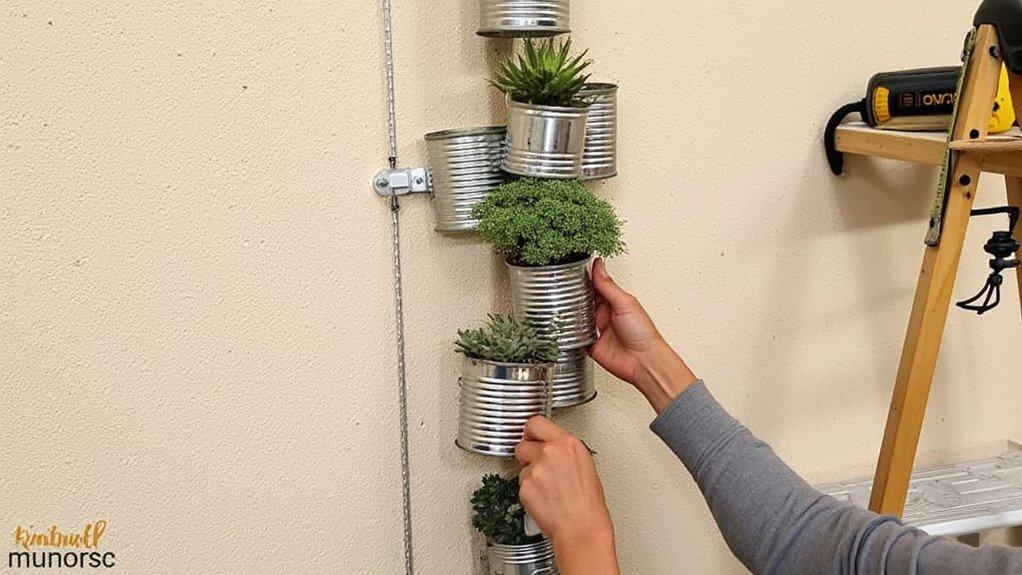 secure your succulent tower